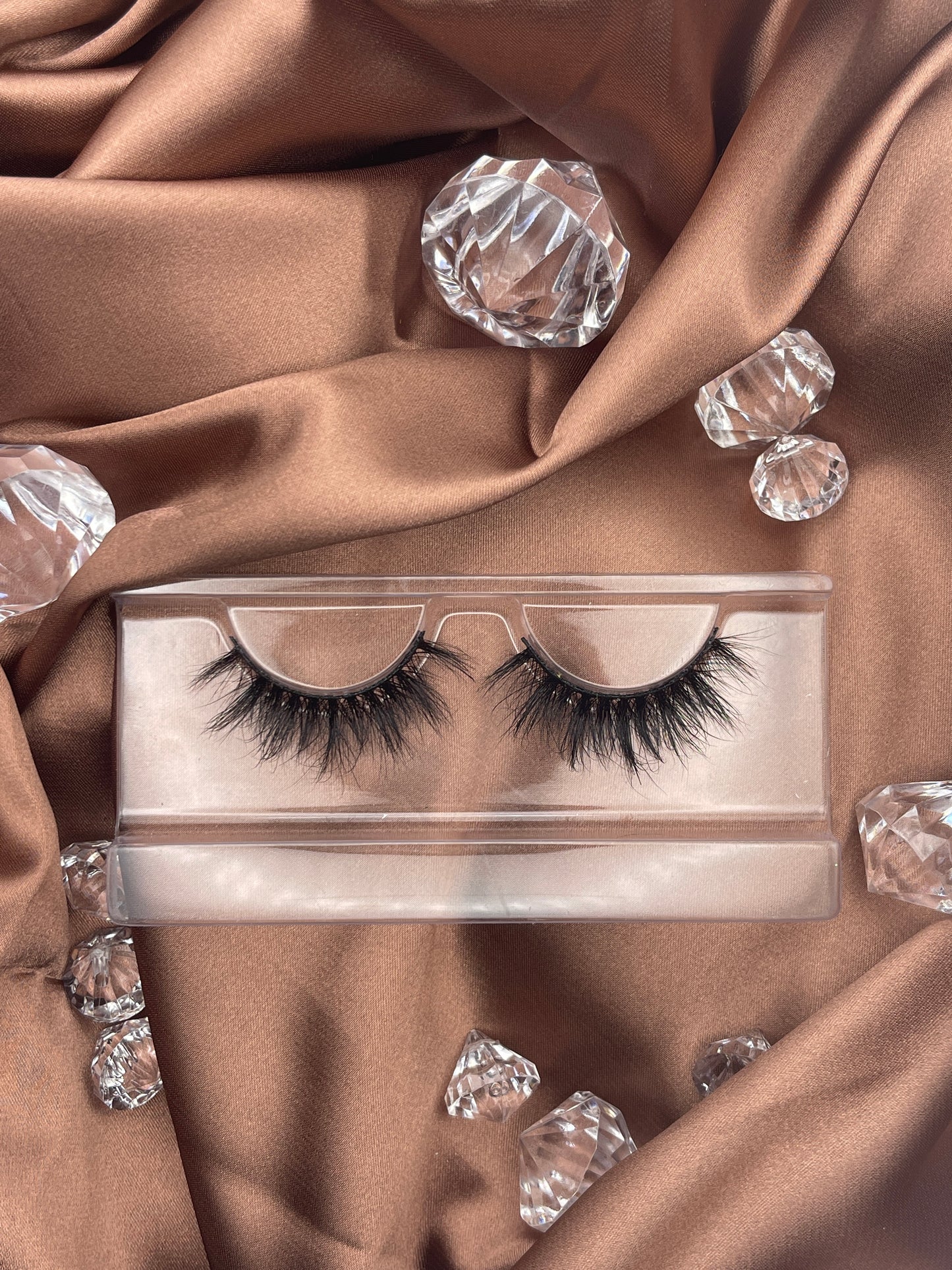 These Teirrah Seinek 20mm Opulence luxury mink lashes provide a gorgeous look and comfortable wear. These lashes are easy to apply and add length, volume, and thickness to your lash look, and are undetectable, blending in with your natural lash line.  Lash Length: 20mm Full Strip Lashes&nbsp;